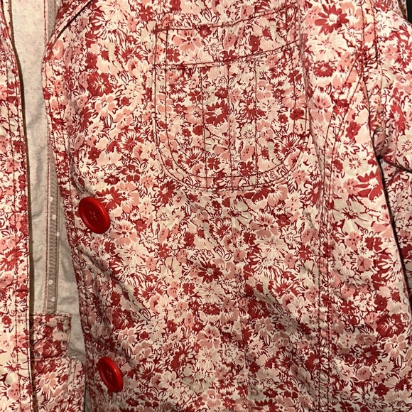 Eddie Bauer Floral Button-Down Jacket - Picture 4 of 6